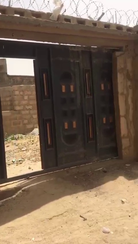 Uncompleted 2 bedroom flat for sale at Sabon Titin Kwado Katsina State, Price 10M