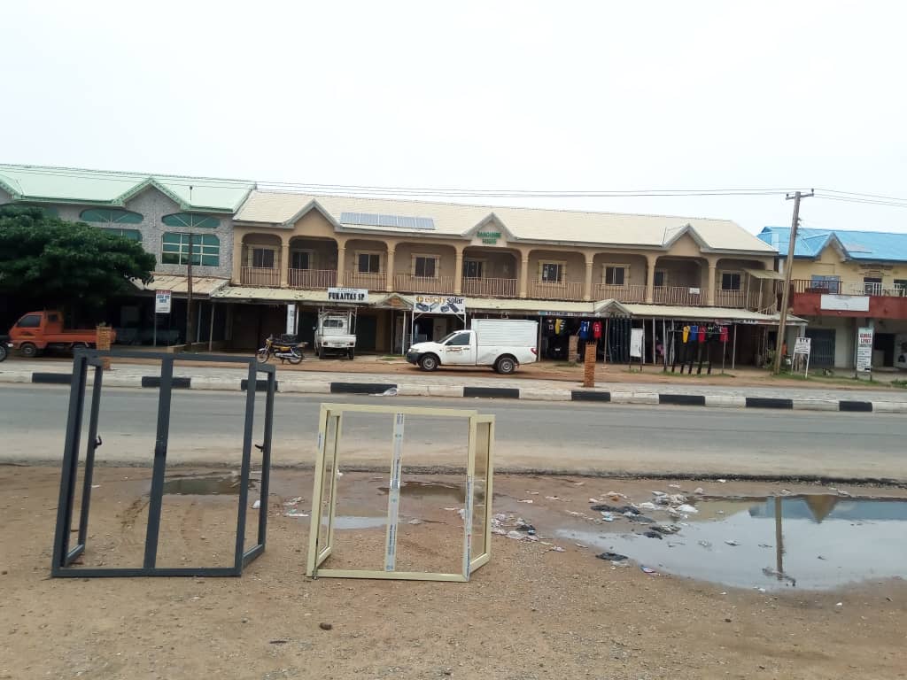 Commercial Building for sale Along Kofar Kaura Road along Mani house for only  190m
