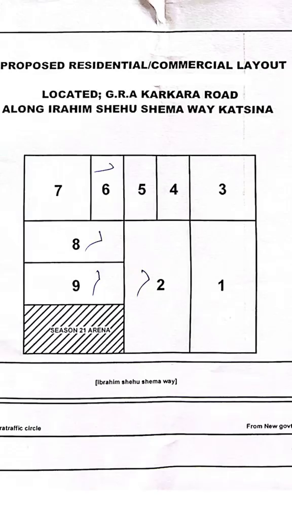 Plots for sale behind Season 21 Arena, New G.R.A Katsina State  50 x 100ft @ 18.5m 100 x 100ft @ 37m 100 x 200 @ 90m For more details visit our website at www.ubarchitects.ng